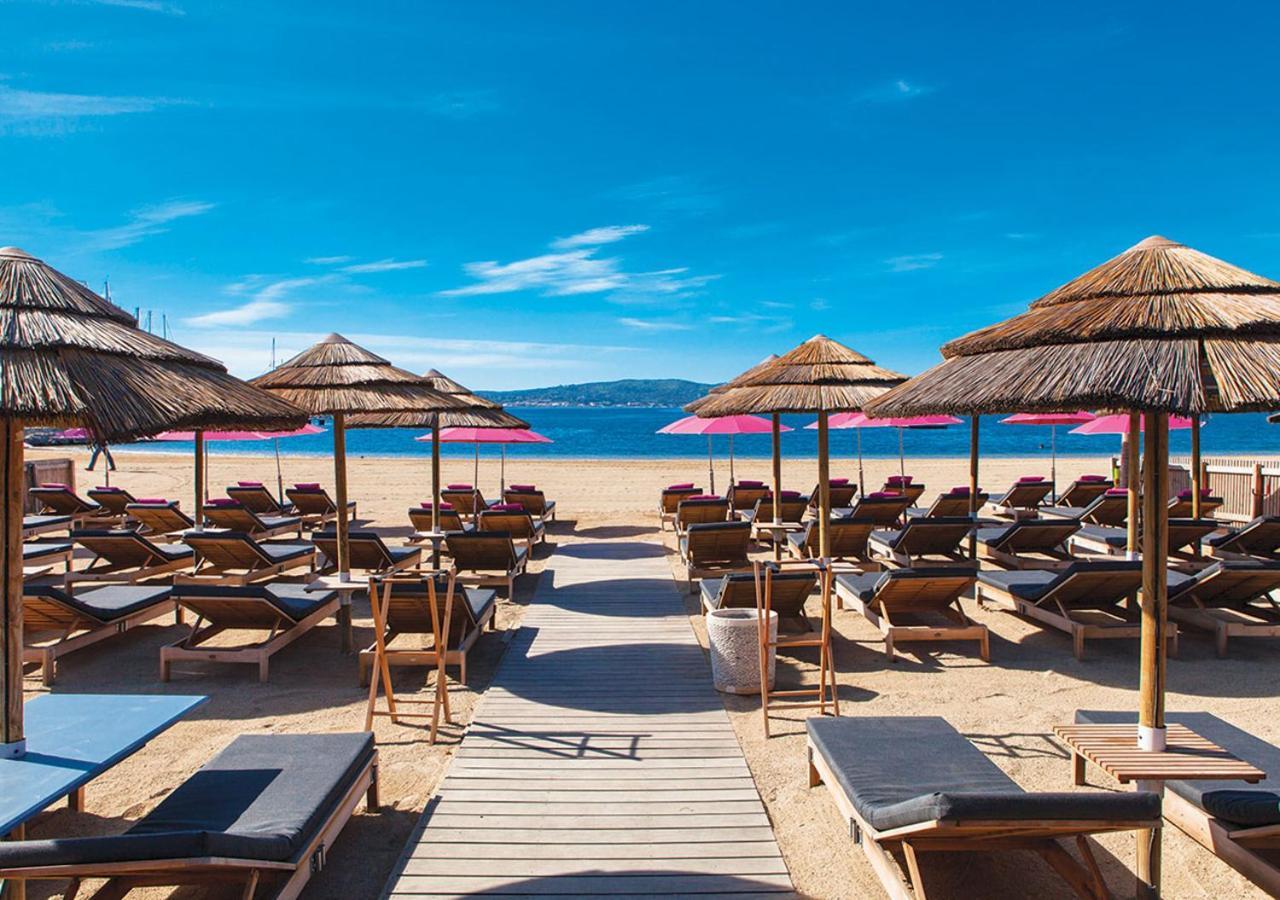 T2 En Hypercentre -Parking Prive-Clim-Proche Plage Sainte-Maxime Luaran gambar